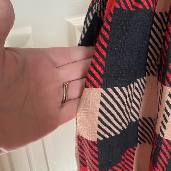 🆕 FUN patchwork skirt from ANTHROPOLOGIE ❤️flattering and fully lined!