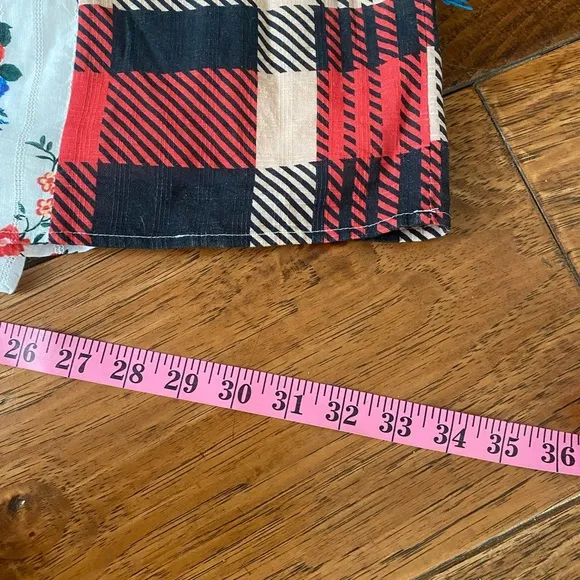 🆕 FUN patchwork skirt from ANTHROPOLOGIE ❤️flattering and fully lined!