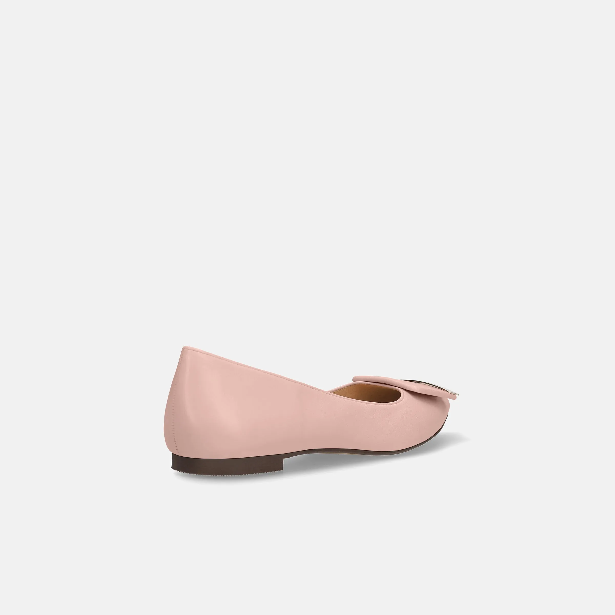 10% OFF: 2024SS: Accent Buckle Flat Shoes (m17006) Pink