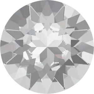1028 & 1088 Swarovski Chaton & Round Stones, Crystal (001)