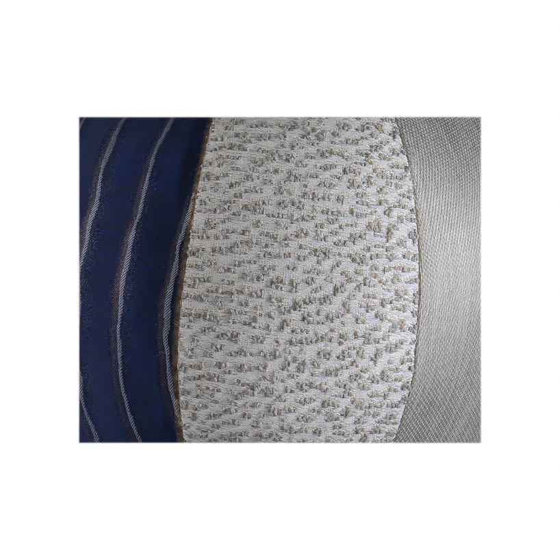 10" Outdoor Ball Pillow - Blue/Gray
