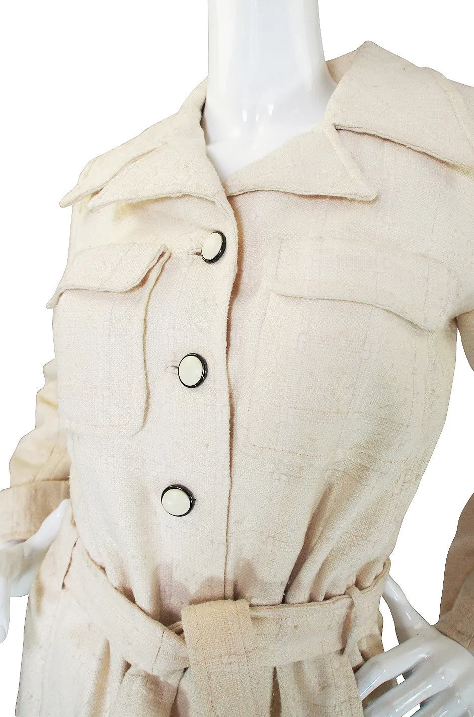1970 Emanuel Ungaro Haute Couture Coat