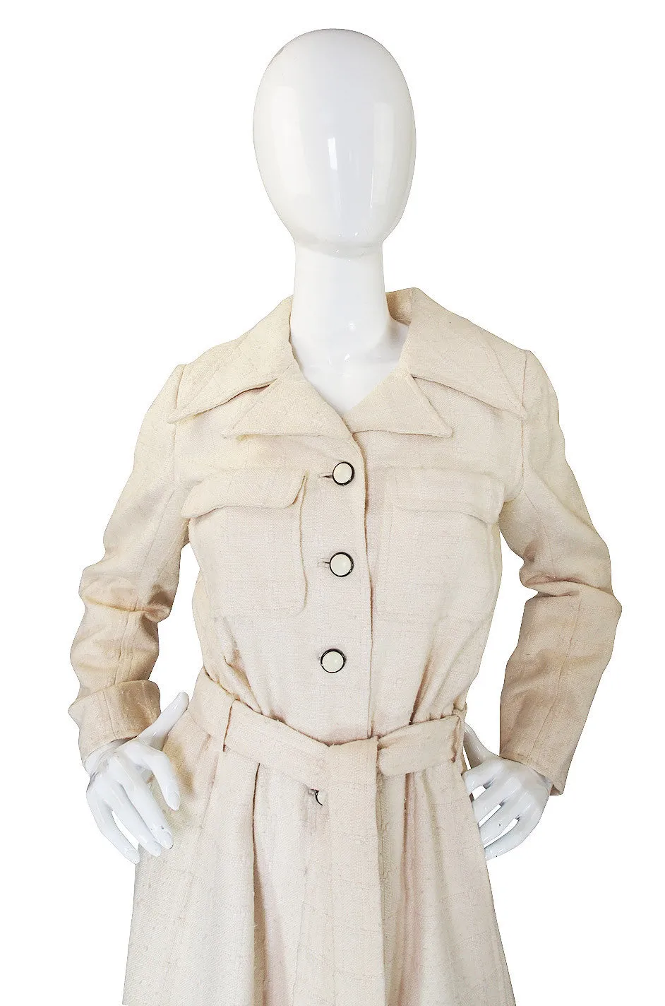 1970 Emanuel Ungaro Haute Couture Coat