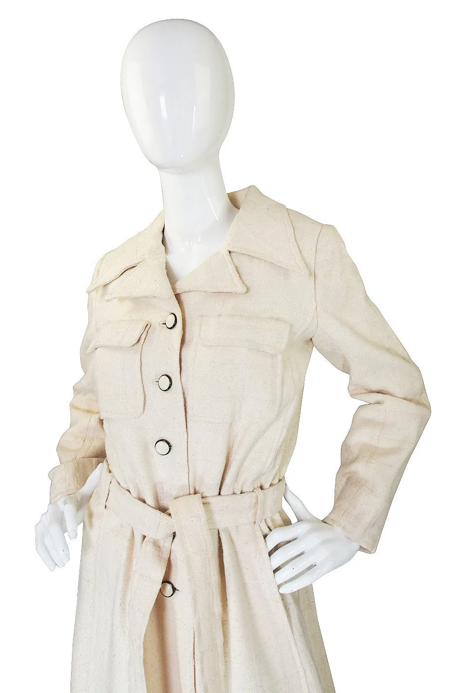 1970 Emanuel Ungaro Haute Couture Coat