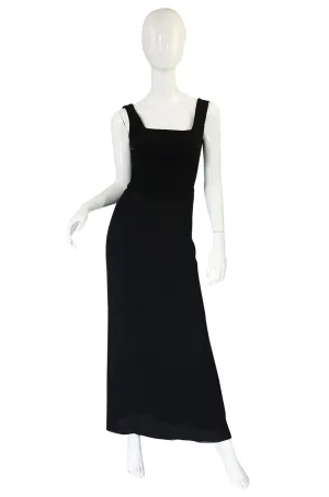 1990s Herve Leger Back Cut Out Dress