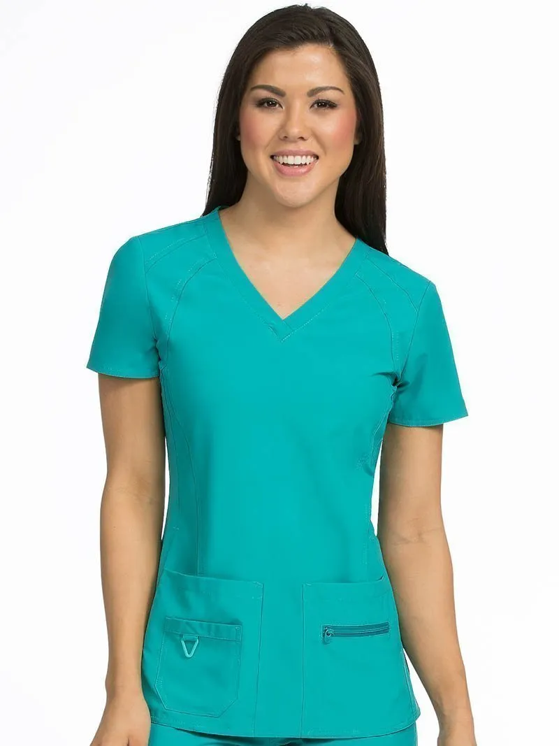 8416 V-NECKLINE RACERBACK TOP (SIZE: XS-XL)