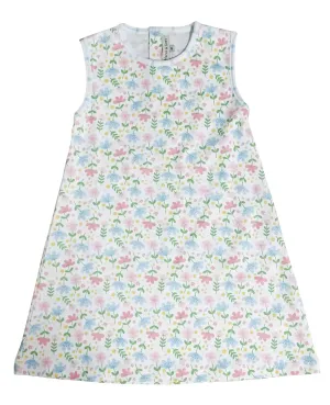 A-line Girl's dress Pima Cotton Palm Beach Collection
