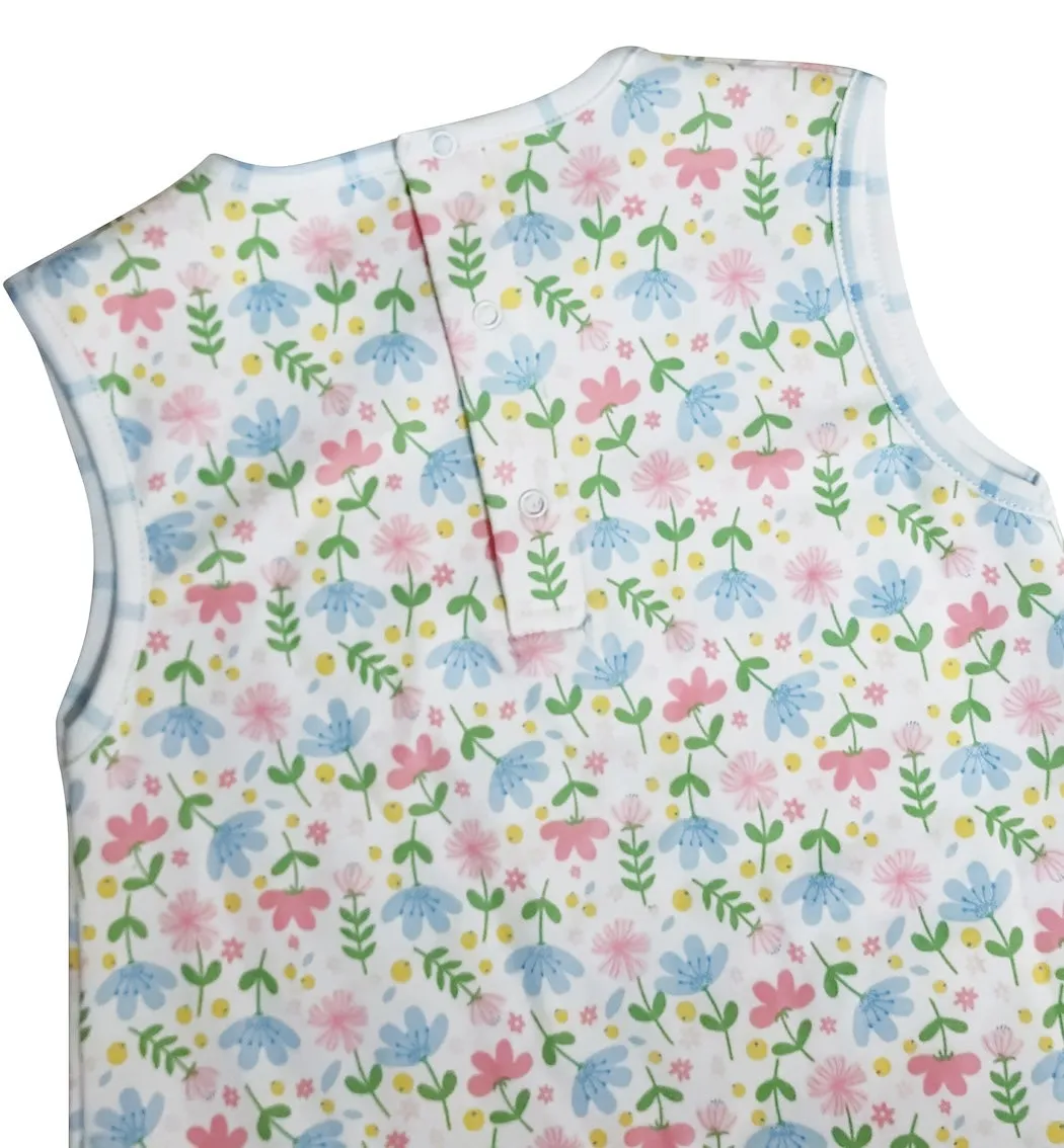 A-line Girl's dress Pima Cotton Palm Beach Collection