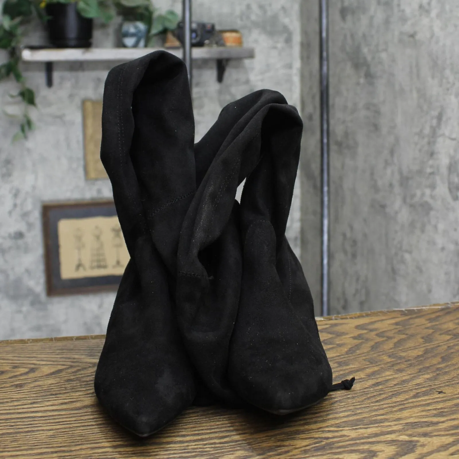 A New Day Women's Greta Tall Dress Boots 88687898 Black 7.5M