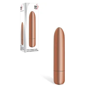 Adam & Eve COPPER CUTIE Rechargeable Bullet - Copper 10 cm USB Rechargeable Bullet