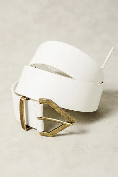Aero Pointed Buckle Belt (3 Colors!)