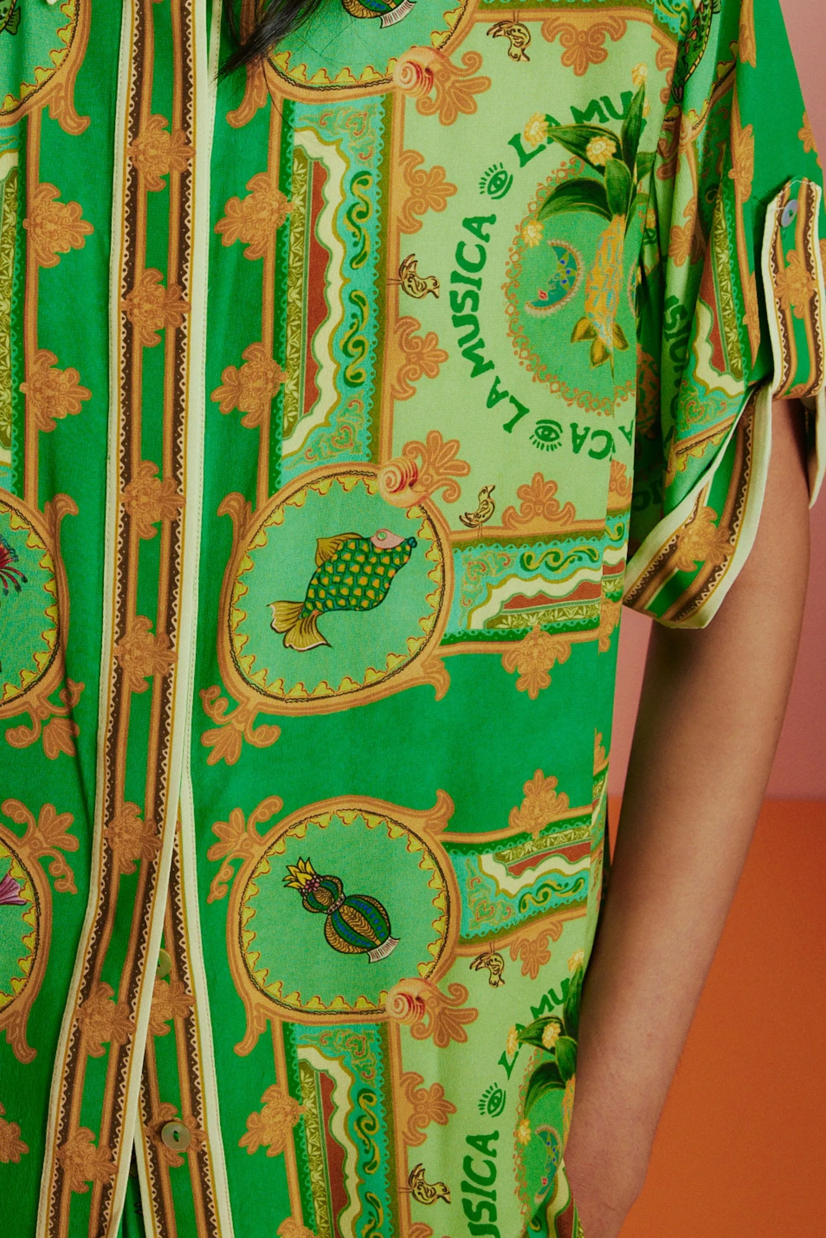 Alemais La Musica Silk Shirt