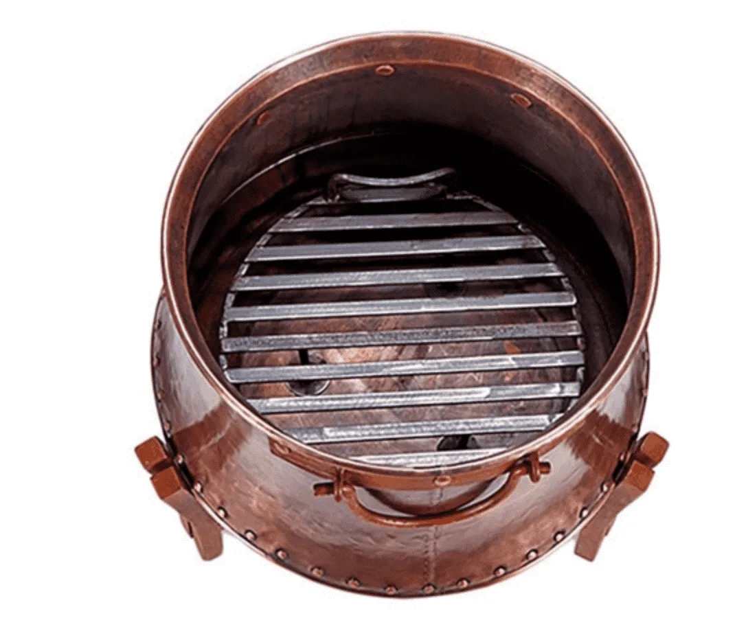 Anatolia 27" Copper Fire Pit Cauldron