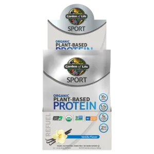 BACKORDER ONLY - Sport Organic Plant-Based Protein Vanilla Packets