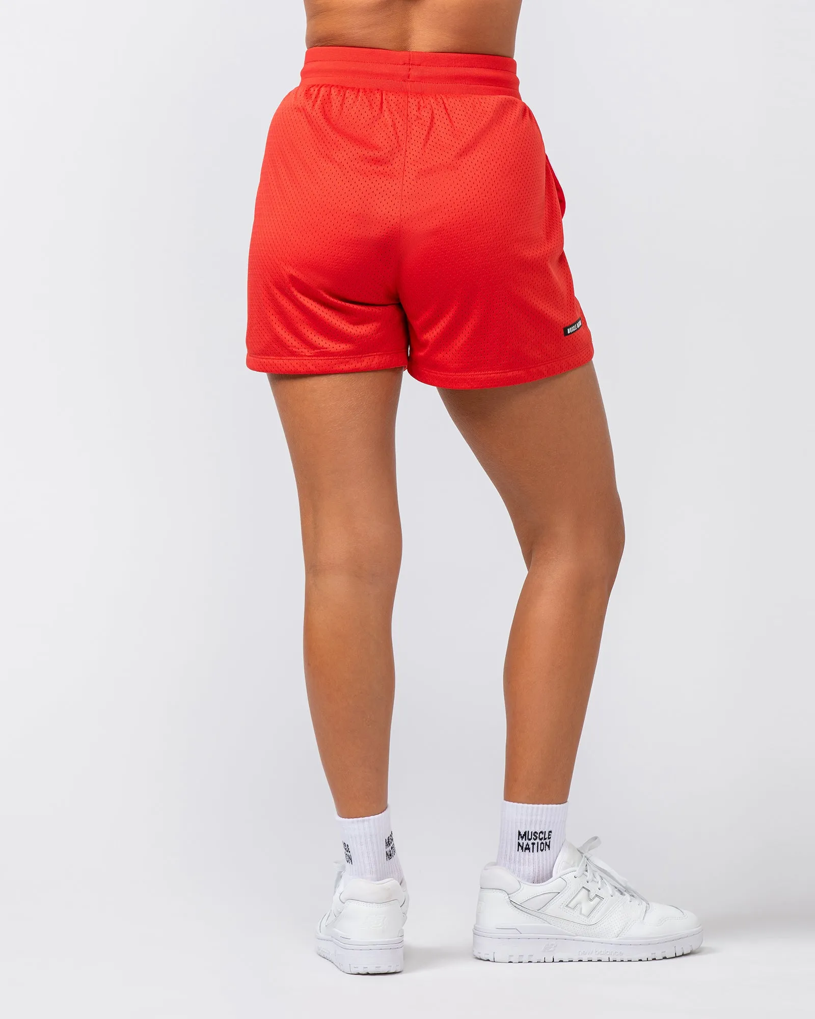 Baller 3" Shorts - Crimson