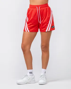 Baller 3" Shorts - Crimson