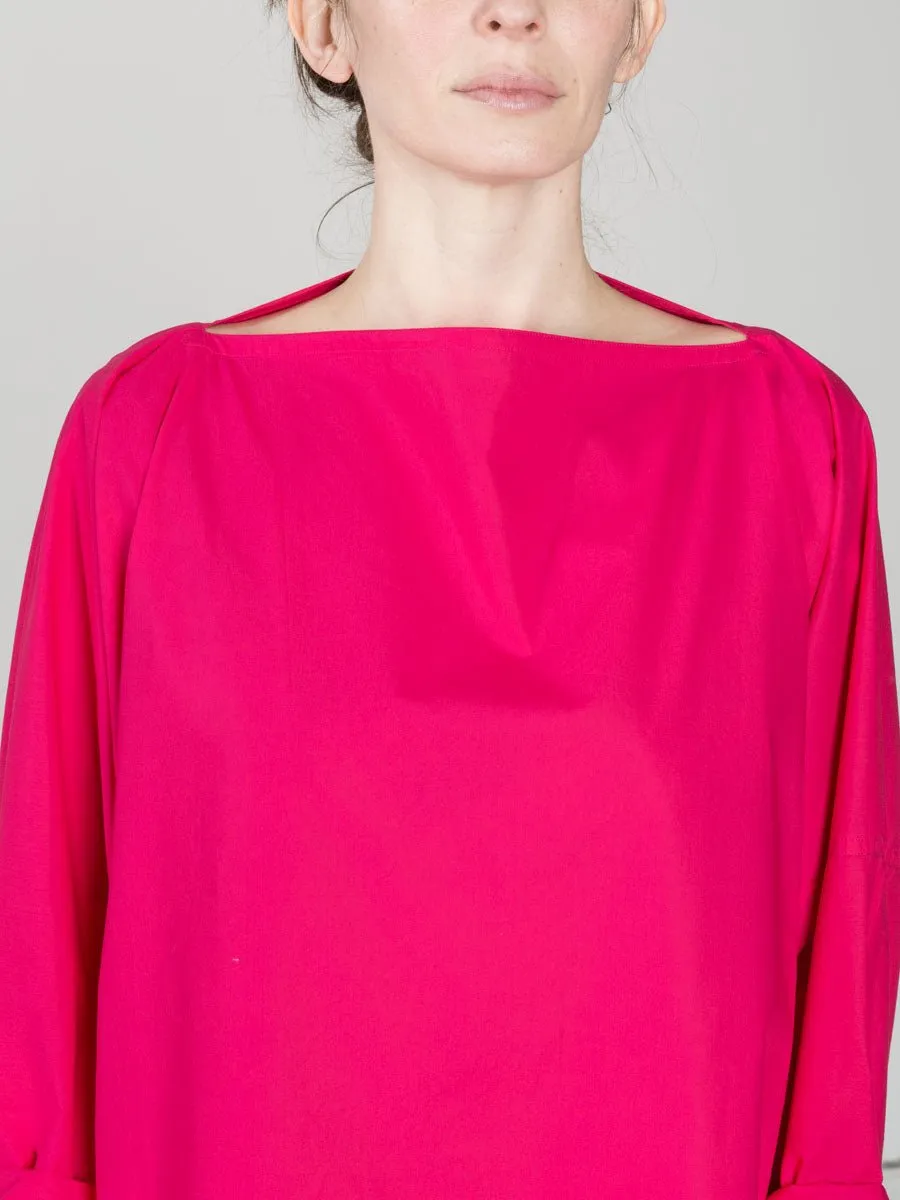 barcelona top - raspberry