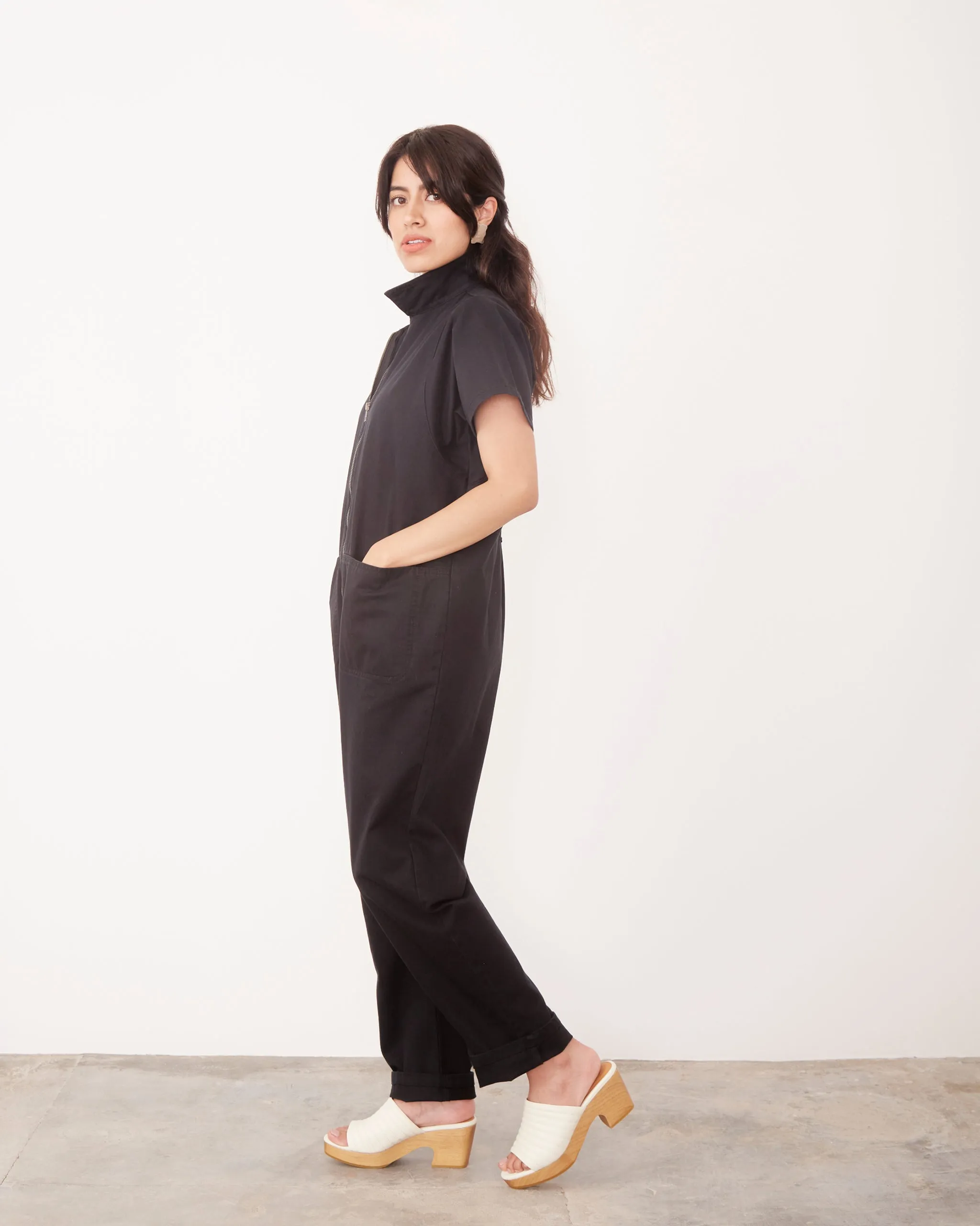 Barrie Jumpsuit in Black