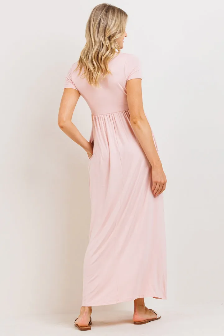 Baylor Round Neck Maxi
