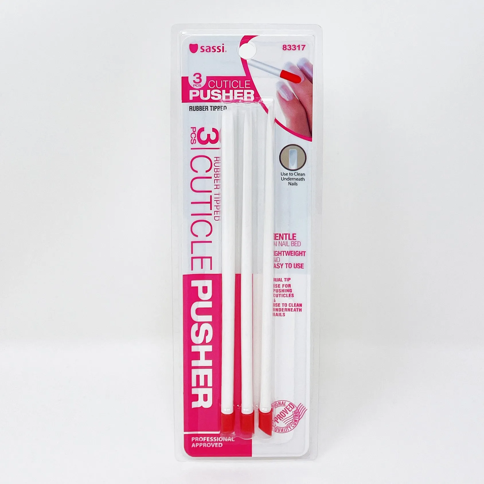 [BLISTER] Cuticle Pusher 3PC