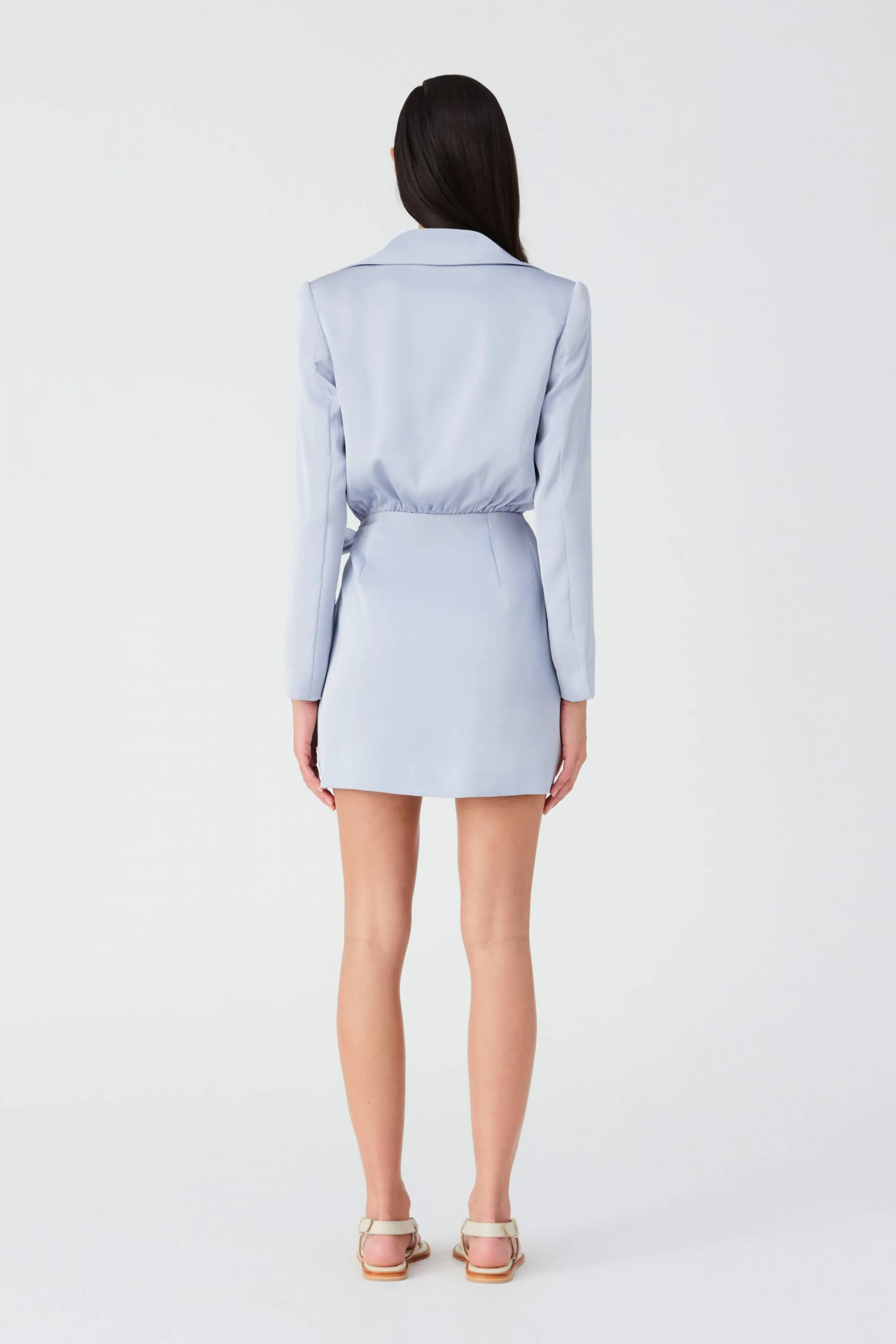BRAY SATIN MINI DRESS