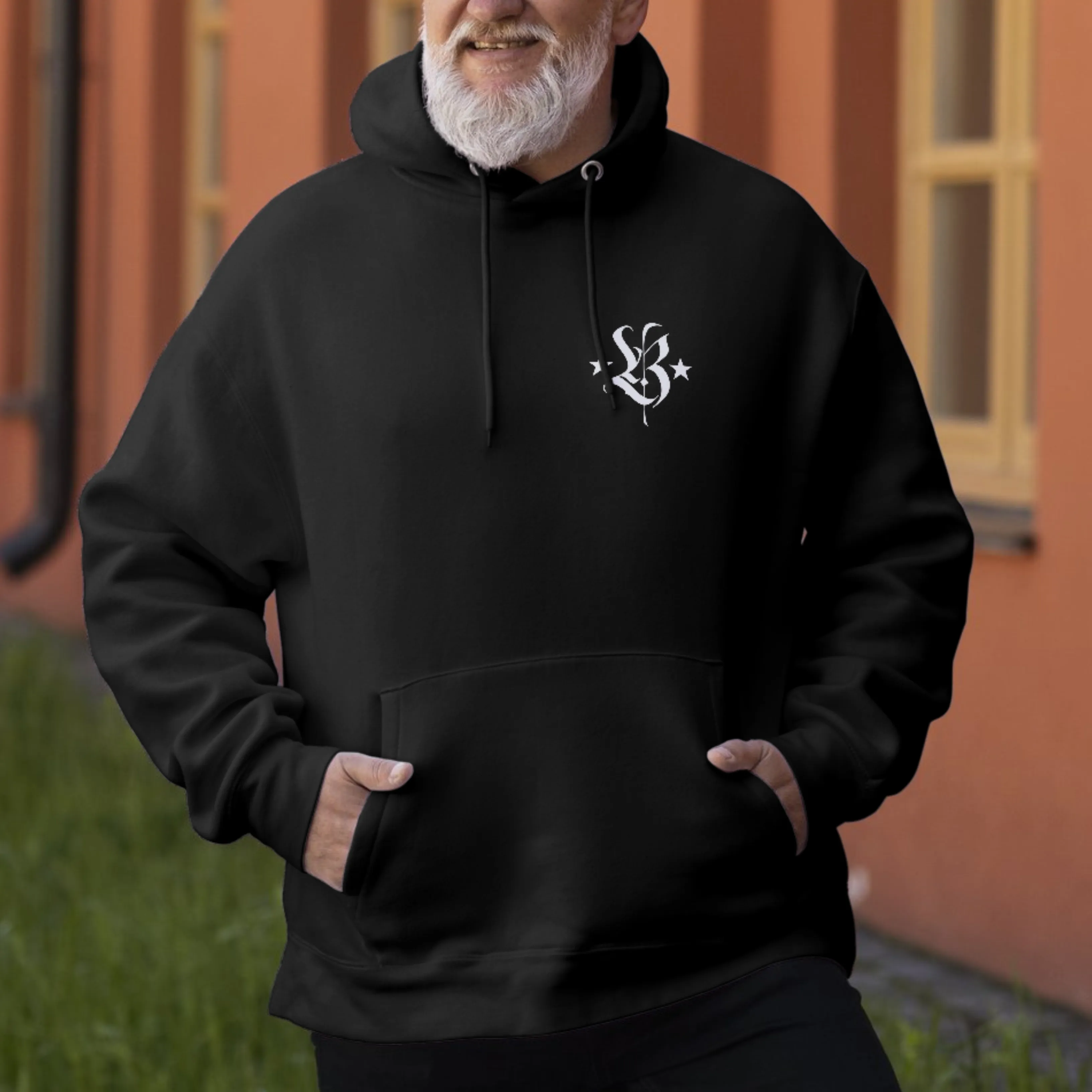 Burke. Black Hoodie
