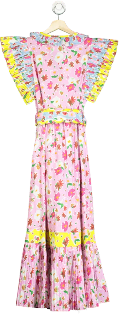 Celia B Pink Floral Topaz Dress UK XS
