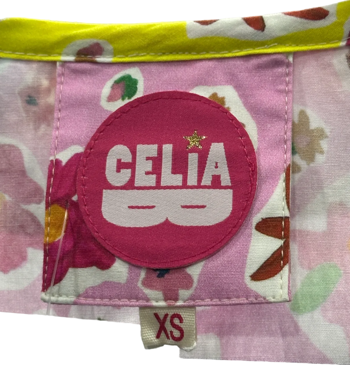 Celia B Pink Floral Topaz Dress UK XS