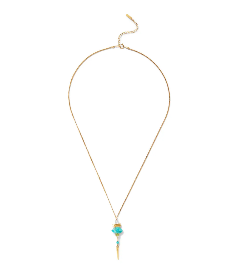Chan Luu Turquoise Pendant Necklace