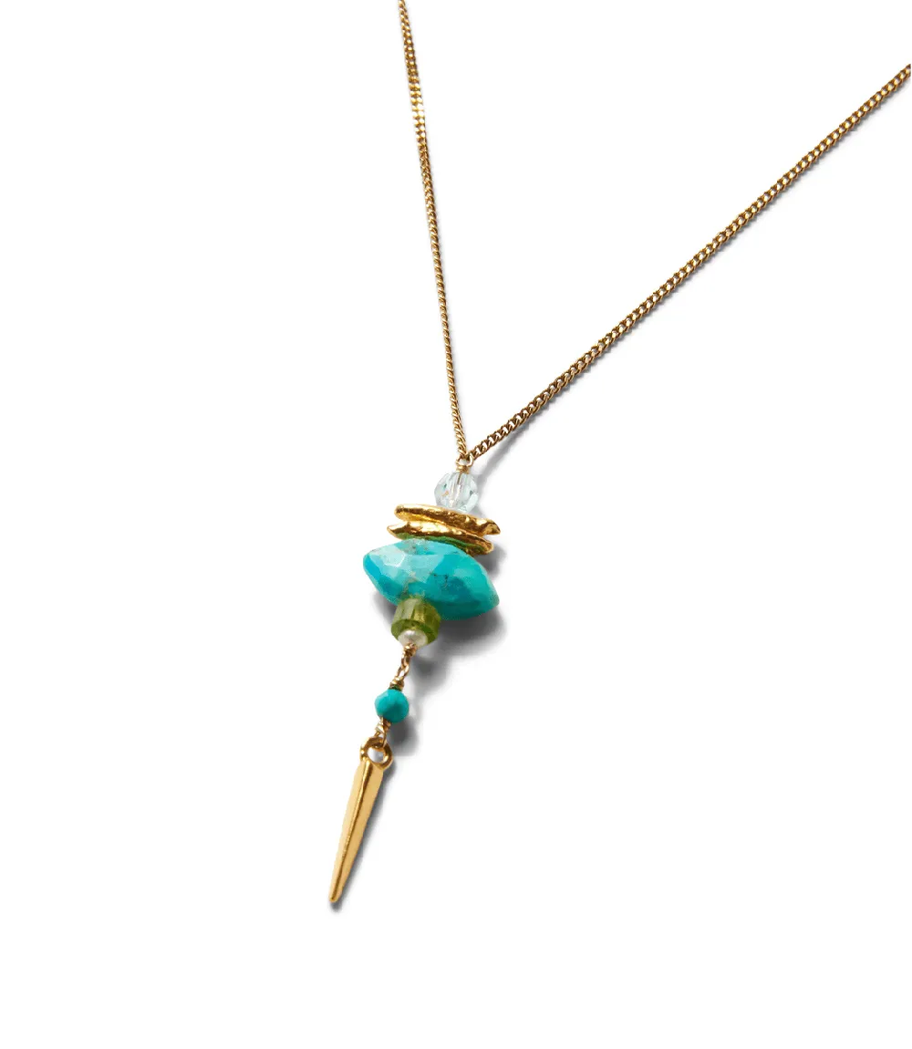 Chan Luu Turquoise Pendant Necklace