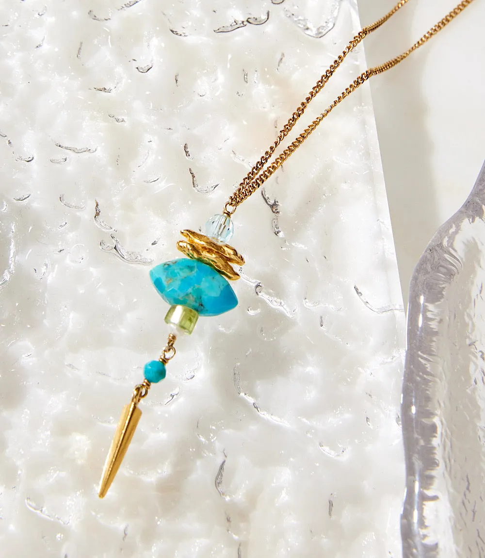 Chan Luu Turquoise Pendant Necklace