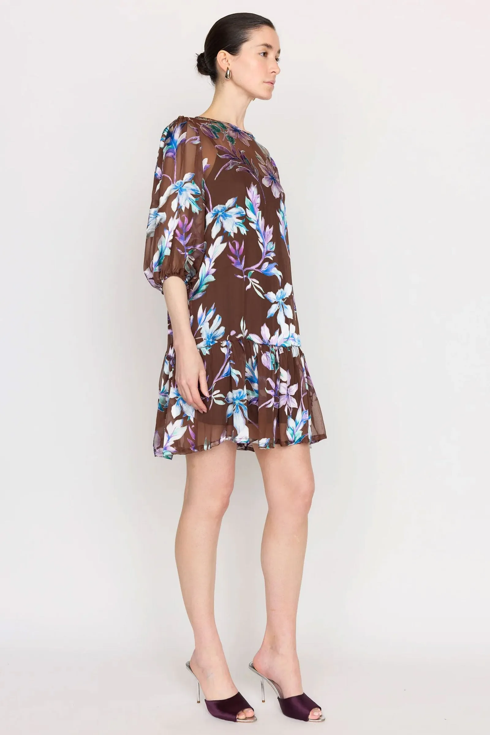 Christy Lynn Orion Dress in Mahogany Prism