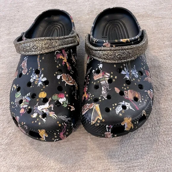 CROCS Kids' Classic Vera Bradley Harry Potter Clog In Black/multi