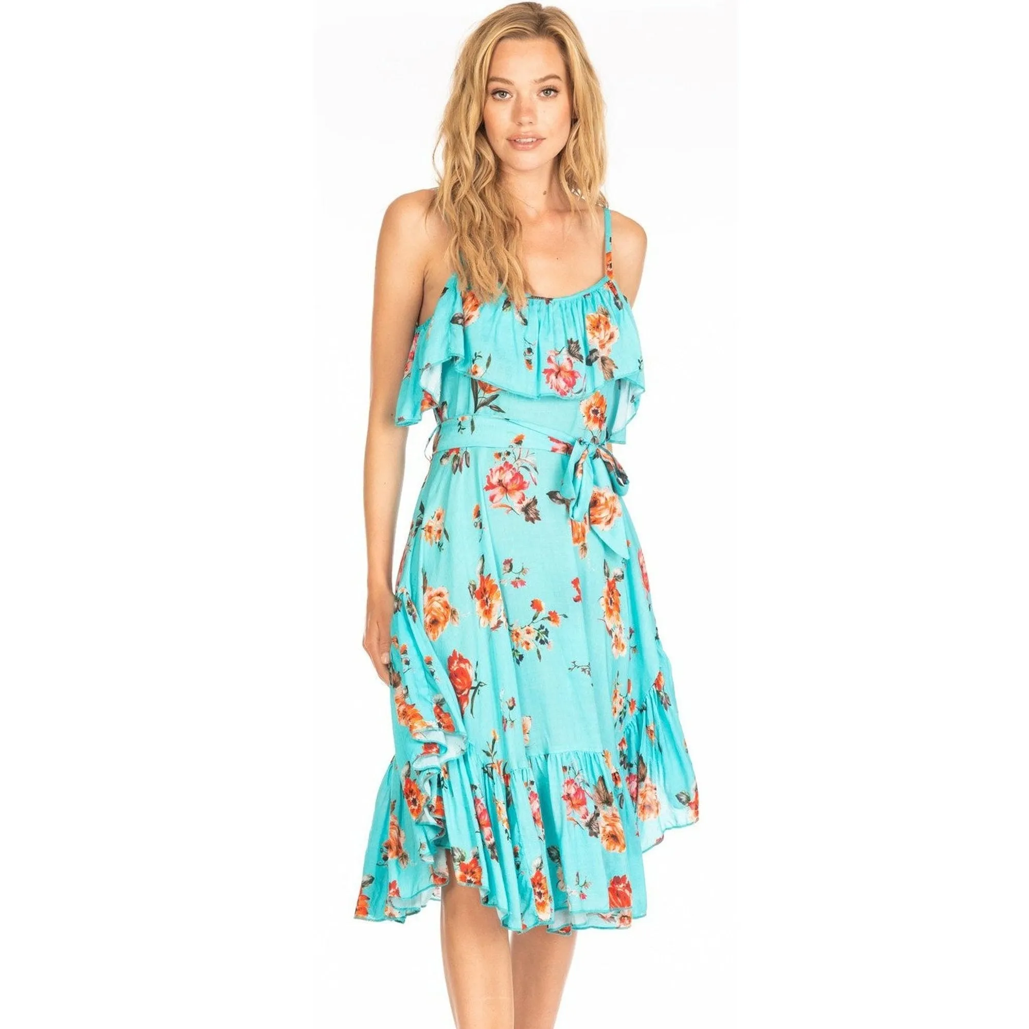 Deja Aqua Dress