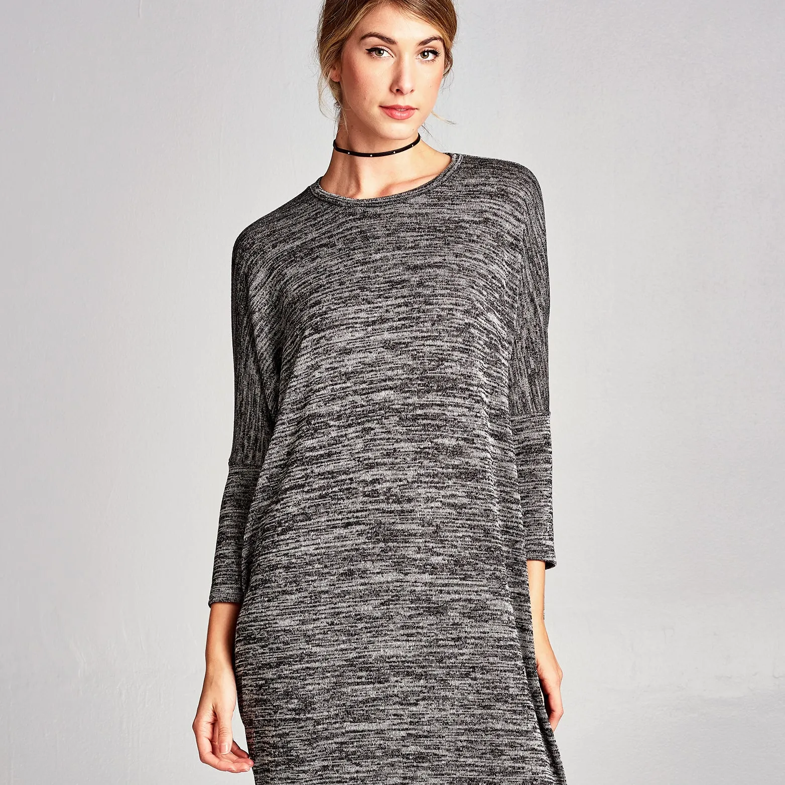 Dolman Hacci Midi Dress