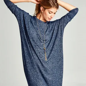 Dolman Hacci Midi Dress