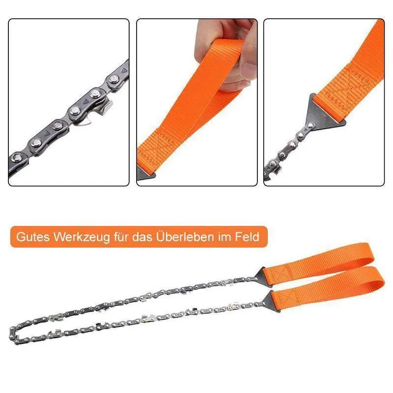 DOMOM Überleben Manuelle Taschenkettensäge