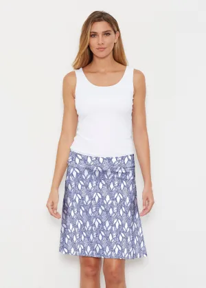 Dottie Combo Navy (7688) ~ Silky Brenda Skirt 21 inch