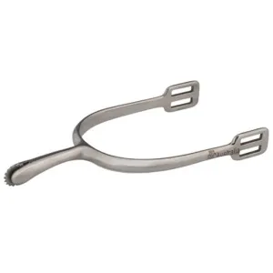 Dressage Spurs w/Pointed Disc Rowels