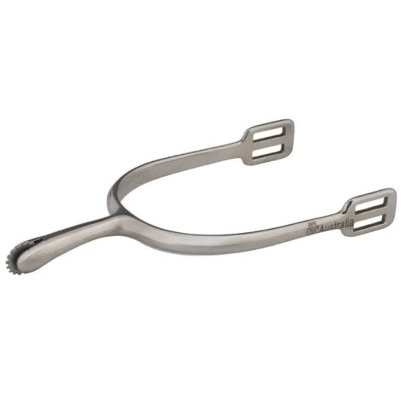 Dressage Spurs w/Pointed Disc Rowels