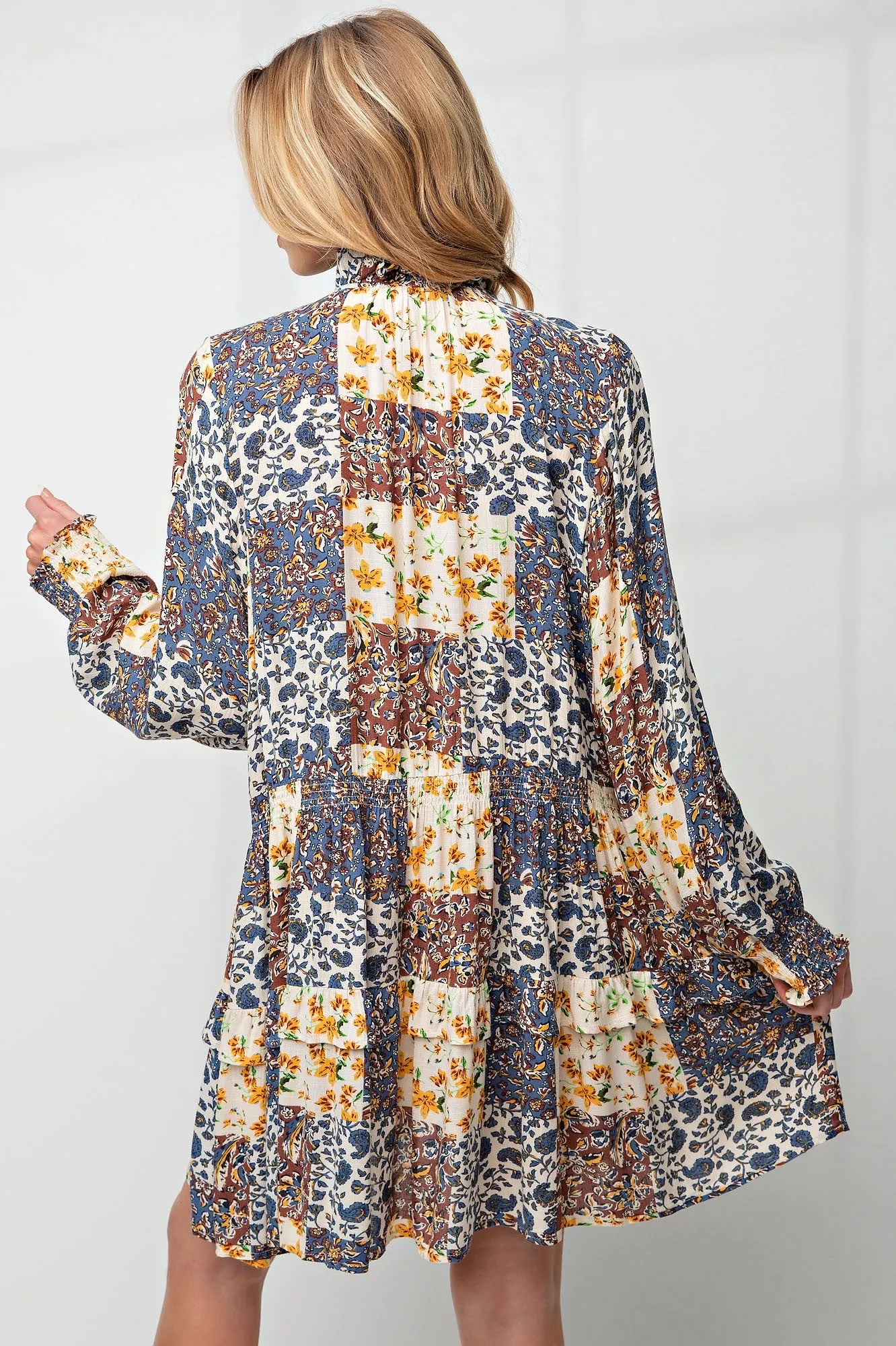 Effortlessly Elegant Linen Smock Dress