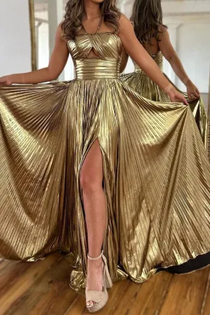 Elegant Neck Party Dress