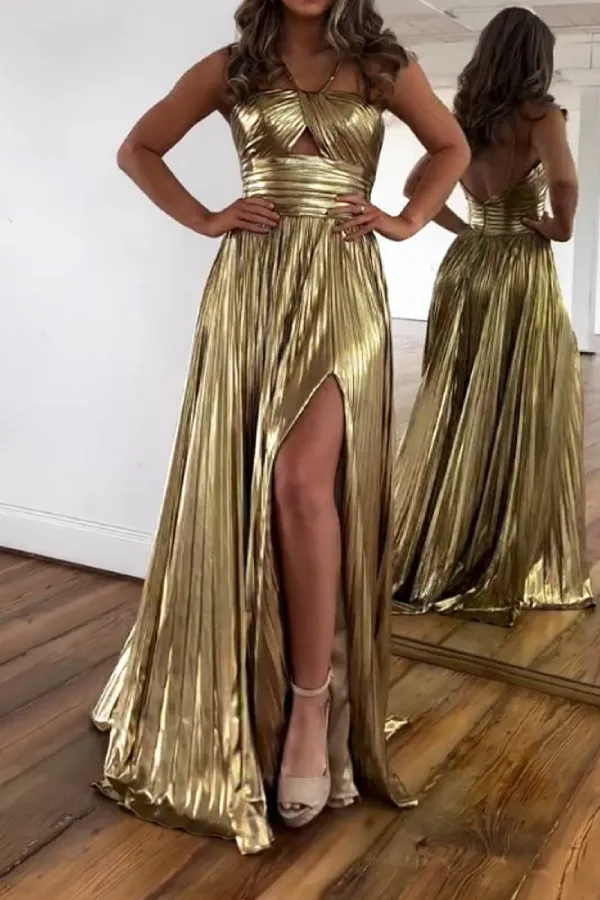 Elegant Neck Party Dress