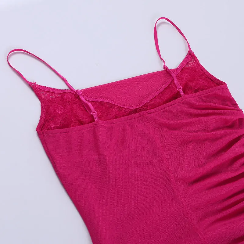Elegant Slim Fit Split Dress