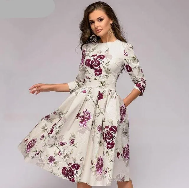 Elegant Vintage Dress
