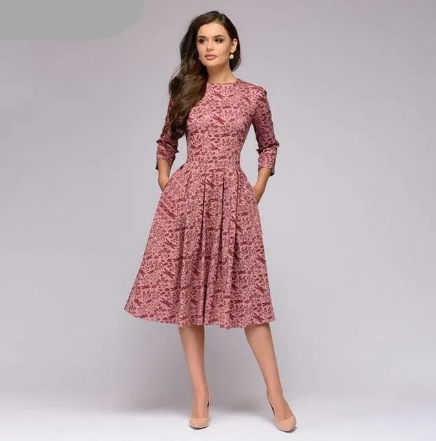 Elegant Vintage Dress