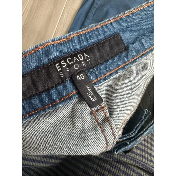 ESCADA Sport Medium Wash Straight Leg Jeans Size 40