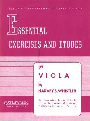 ESSENTIAL EXERCISES AND ETUDES FOR VIOLA