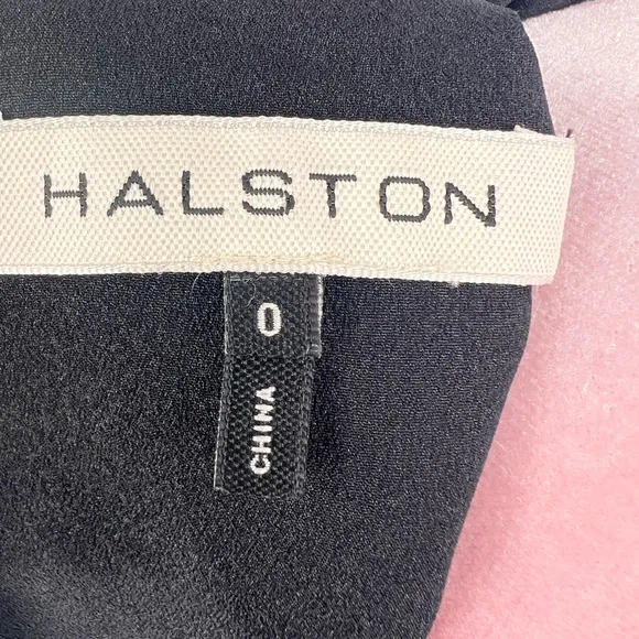 EUC Halston Cowlneck Draped Dress