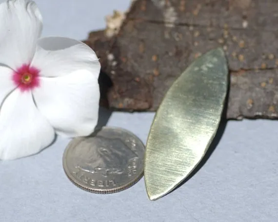Eye Pointed Oval Metal Blank for Layered Pendants, Earrings, or Bracelets - DIY Jewelry Supplies by SupplyDiva